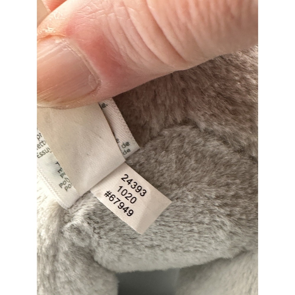 Carter's Elephant Musical Plush Wind Up Gray Stripe 9" Stuffed Animal Grey Works - Picture 15 of 16
